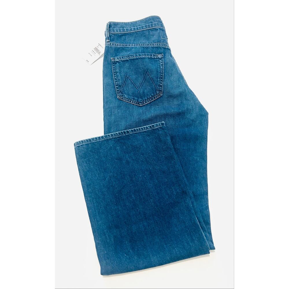 Mother Superior Maven Skimp Mid-Rise Jeans in Big Tipper. Wide Leg. Size 28 NWTs - Picture 8 of 10